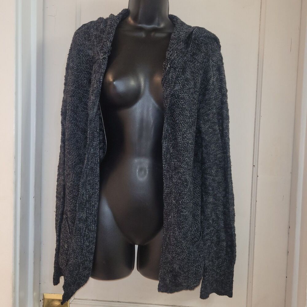 Black hooded sweater XL Mossimo